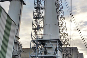 2 In addition to the large-capacity silo Silobau Thorwesten also delivers steel constructions and subsystems to Rheinkalk