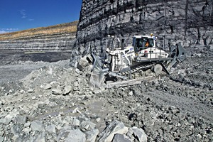 Liebherr’s new PR 776 crawler tractor is ­suitable for mining and quarry operations