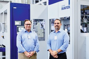 Cameron Weir, Maintenance Manager, and Michael Fullelove, Operations Manager at Sunstate Cement Ltd. (f.l.t.r.)