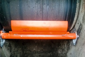 2 Performance duty belt cleaners were installed at each of the seven conveyor discharge points