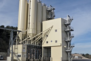 2 Five silos were ­recently added