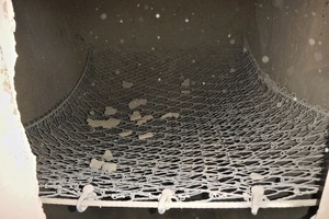 Multi-mesh safety net as installed