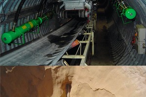 3 Matakt underfloor discharge in operation at a sand + gravel plant