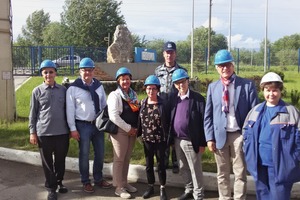 The delegation from the Association of the German Gypsum Industry