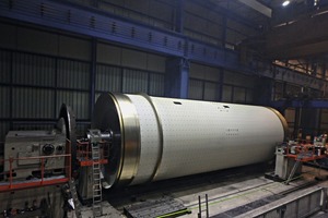 Shell supported tube mill for Egypt