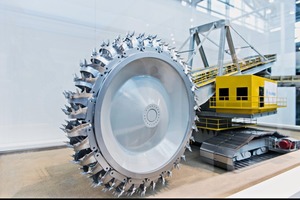 The new bucket wheel excavator