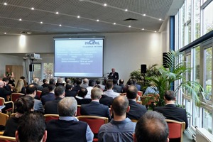 1 Reiner Frühling, Managing Director of Claudius Peters Group GmbH, welcoming the international audience