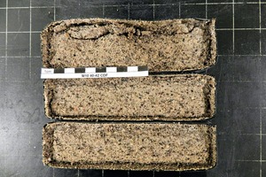 6 Test specimens made of M 10 mortar after the CDF test