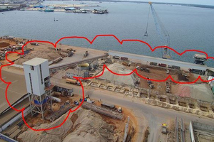 Ship unloading system