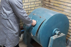 Abrasion strength test machine