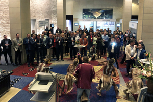 1 The conference started with an African show programme at the welcome reception and the opportunity to find out about the products and services exhibited by the suppliers