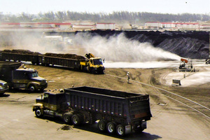 DustBoss outdoor suppression