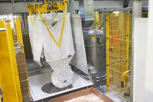 Automatic big-bag emytying