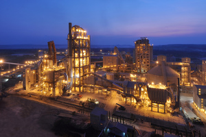 Gresik cement plant in Indonesia