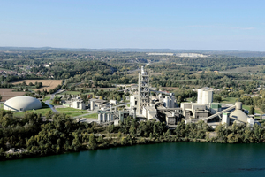 Montalieu cement plant in France