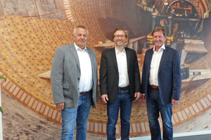 8 Harald Schwab, Michael Hünerlage and Klaus Röpke (left to right)