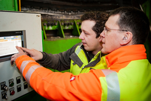 3 Lindner offers a special analysis tool for quick diagnostics and troubleshooting, enabling visualisation on the machine itself and detailed monitoring of all processes