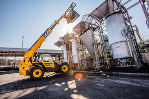 Tires are loaded into the processing chamber
