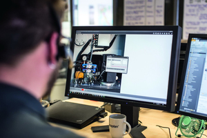 Vecoplan’s Live Service gives its maintenance technicians access to the controller or the control panel so that they can identify, analyse and eliminate errors in real time