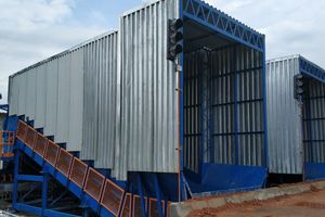 The two surface feeders for Cementos Argos’ Rio Claro cement plant in Colombia