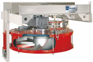 Cut through the Pfister® TRW/S-D rotor weighfeeder