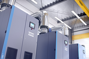 2 The variable-speed centrifugal blowers in the ZB 5-6 VSD+ series provide absolutely oil-free, efficient compression