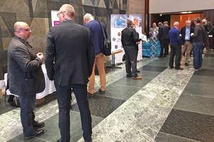 2 An accompanying exhibition presented equipment and raw materials