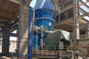 This MVR 3750 C-4 produces 150 t/h of cement for Mombasa Cement in Tororo/Uganda and has an identical design to the new mill