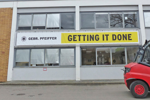 2 Every Pfeiffer machine is manufactured under the motto: “Getting it done!”