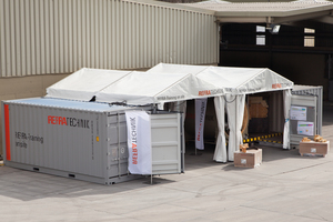 8 Set-up for Refra-Training on site