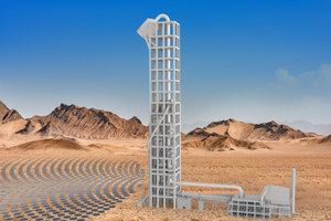 1 Render of a solar cement plant