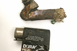 1 Batteries damaged during mechanical processing, when converting waste into SRF, pose an enormous fire hazard