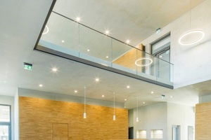 3 The entrance area of the new building