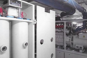 Energeen in the CHPP with two ionization columns