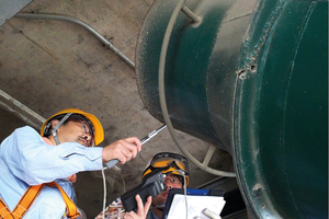 2 Plant Diagnosis ­Service – Measuring work at site