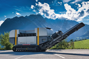 The 1-shaft shredder XR3000XC mobil-e