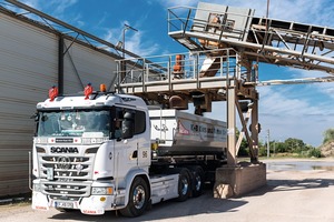 1 The transport vehicles can also be digitally integrated into the delivery process