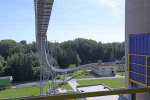 6 U-shape Conveyors are easy to integrate and are also suitable for horizontal and vertical curves