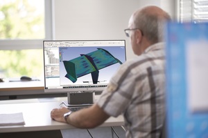 2b FEM strength calculation of an impeller for a double-inlet fan