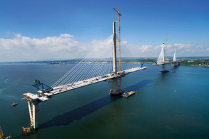 The Queensferry Crossing in Scotland