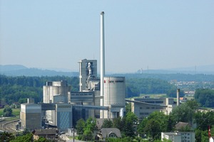 1 Cement factory of Jura-Cement-Fabriken AG (JCF) in Wildegg/CH