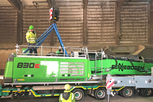 5 Installation of the Sennebogen 830 E