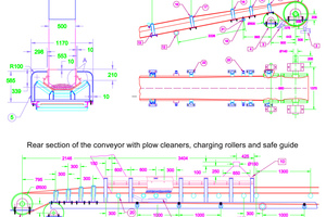 1 The new OCC cement conveyor is a retrofit, using high quality conveyor components from Rulmeca to significantly increase throughput with the existing basic design