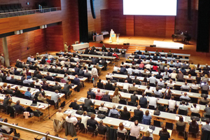 Around 650 attendees heard about the latest findings from building materials research at the last ibausil in 2018