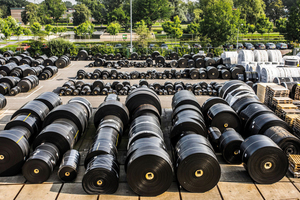 3 Less than 10% of rubber belts are recycled