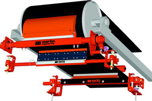 4 Typical installation of primary, secondary and tertiary cleaners