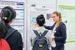 Scientific discussion and news from the field of research: The Filtech conference area