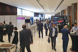 2 The exhibition area was used for networking and discussions during the breaks