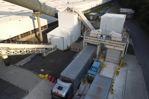 5 Gypsum recycling at wallboard plant in Scholven/Germany