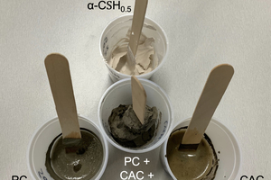 2 Simple laboratory mixes for the visualization of basic material properties(For exact formulations see Table 2)